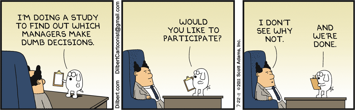 Dilbert Cartoon